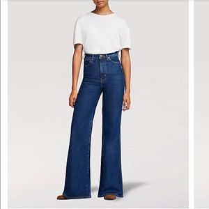 Women’s Wrangler Wanderer 622 High Rise Flare dark blue